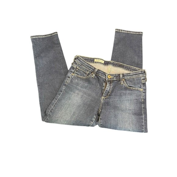 Adriano Goldschmied Jeans Capris Womens 28 28x24 Stilt Crop Cigarette Blue USA - Picture 4 of 13